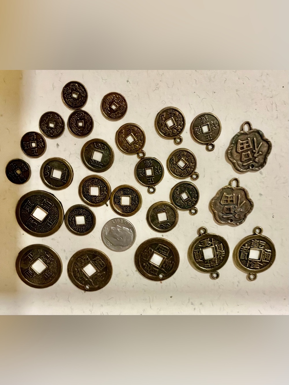 Antique-Style Chinese Coins